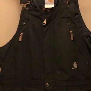 Size s/m men’s winter carhaart Yukon extreme bibs